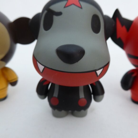 NEW 2004 EVIL KINGDOM SNORTY FRIENDS DESIGNER VINYL COLLECTIBLE FIGURE SET - Picture 5 of 16